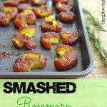 Smashed Rosemary Potatoes
