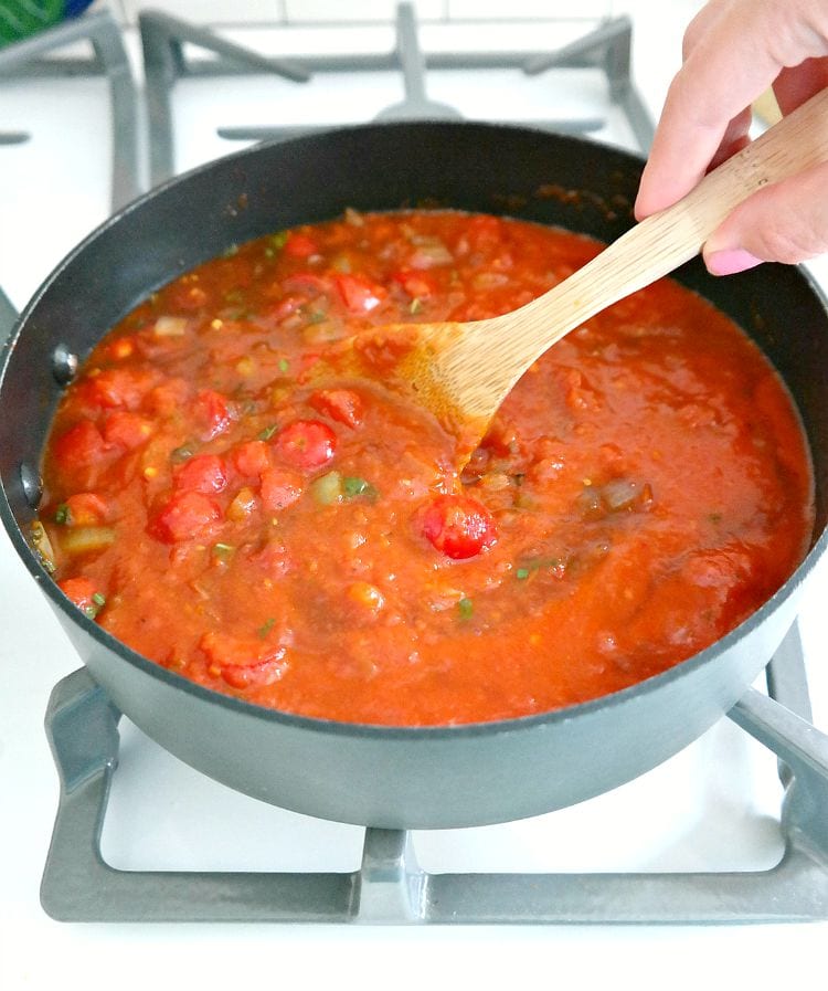 Spicy Marinara & Tomato Basil Pasta