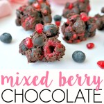 Mixed Berry Chocolate Clusters