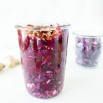 Spicy Probiotic Beet and Red Cabbage Kraut