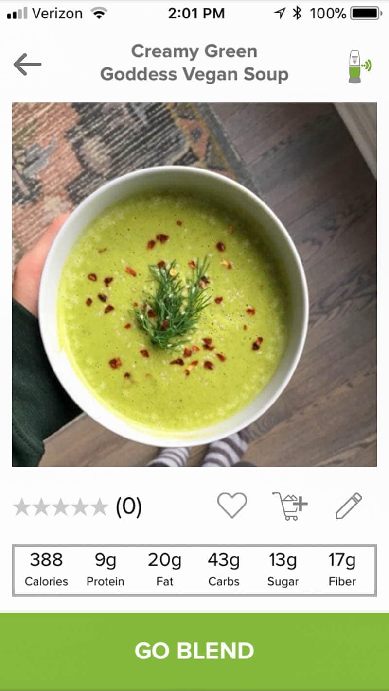 Creamy Green Goddess Vegan Soup