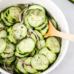 Simple Cucumber Salad (Vegan)